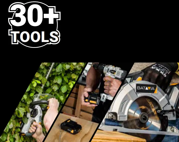 BATAVIA BT-WBT002 MaxxPack 18V Cordless Weed Sweeper - Fig