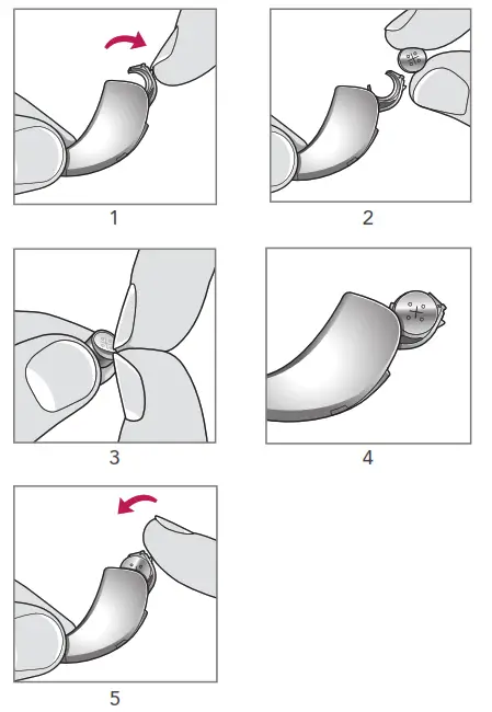 Starkey BTE 13 Livio 1000 Hearing Aid - Fig1