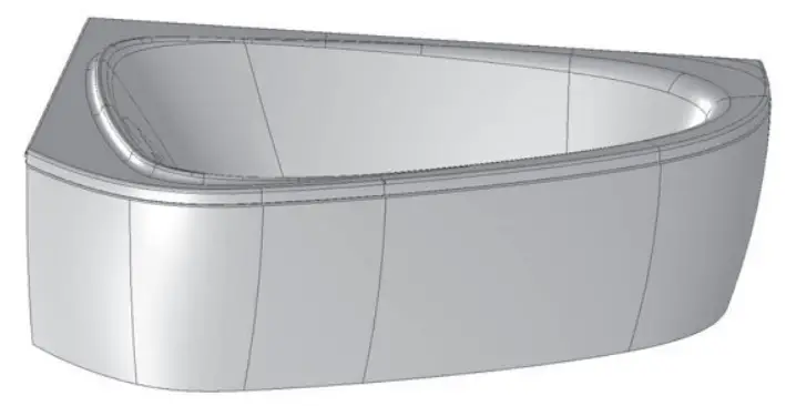 RAVAK 196x139 LoveStory II Bathtub - fig 13