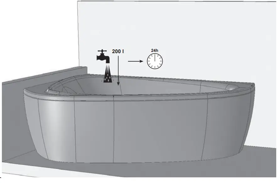 RAVAK 196x139 LoveStory II Bathtub - fig 34