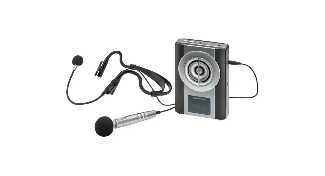 Monacor Wap-8 Portable Voice Amplifier Instruction Manual Monacor Wap-8 Portable Voice Amplifier Instruction Manual