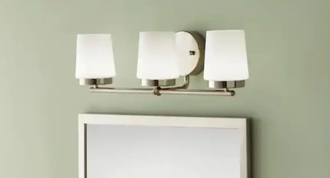 Hampton Bay Sma030ektdg18d Jackson Park 22 Inch 3-light Brushed Nickel Integrated Led Bathroom Vanity Light Bar User Guide