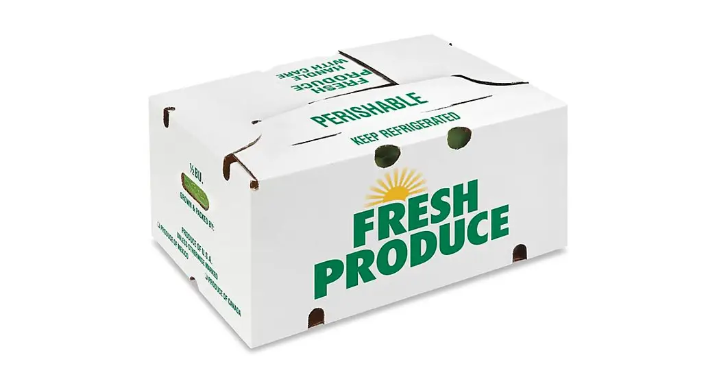 Uline S-17644, S-17645, S-20443 Wax Produce Box User Guide Uline S-17644, S-17645, S-20443 Wax Produce Box User Guide