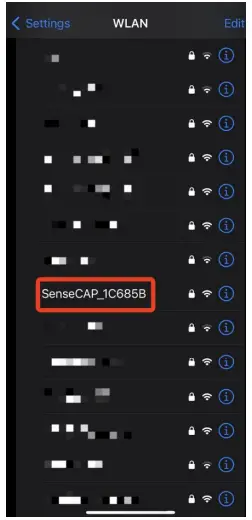 Connect to the AP hotspot
