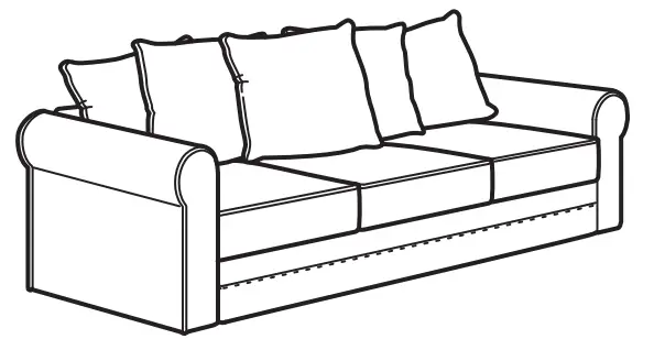 IKEA GRONLID Sofa series - 3-seat sofa