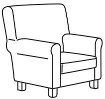 IKEA GRONLID Sofa series - GRÖNLID armchair