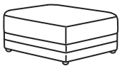 IKEA GRONLID Sofa series - footstool w