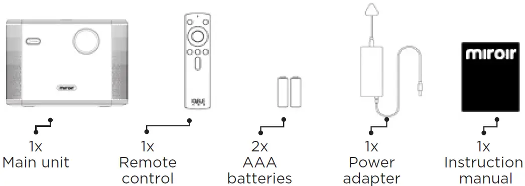 Miroir-L300-Ultra-Pro-Smart-Projector-fig-1