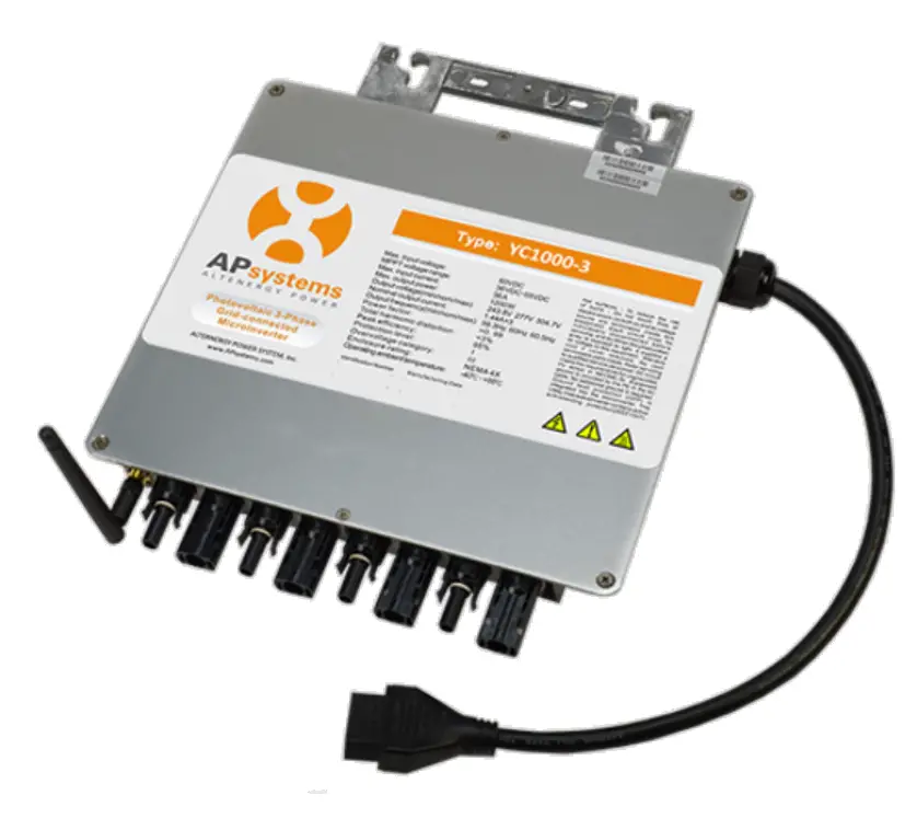 APsystems YC1000-3-NA 3 Phase Microinverter