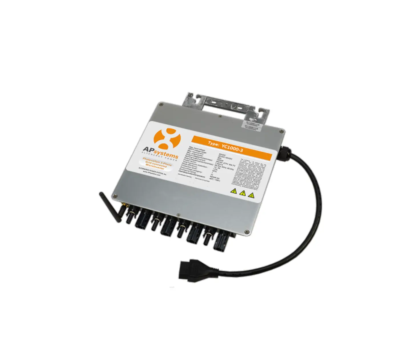 Apsystems Yc1000-3-na 3 Phase Microinverter Installation Guide Apsystems Yc1000-3-na 3 Phase Microinverter Installation Guide