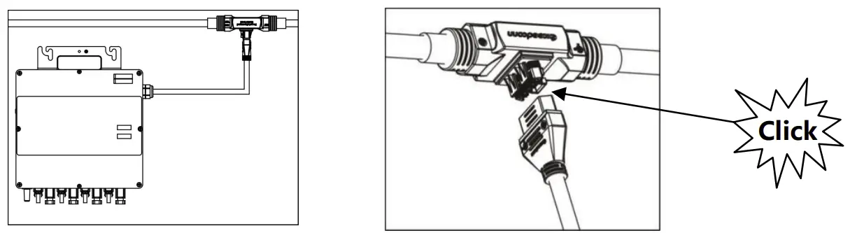 YC1000-3-NA 3 Phase Microinverter Installation illustration