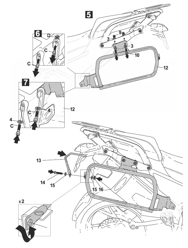 SHADA-T0TG124P-4P-System-Side-Case-Racks-Triumph-Tiger-1200-GT-fig-3
