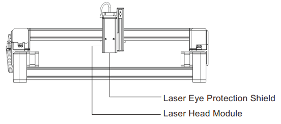 Genmitsu Jinsoku LC 40 Desktop Laser Engraver - Front View