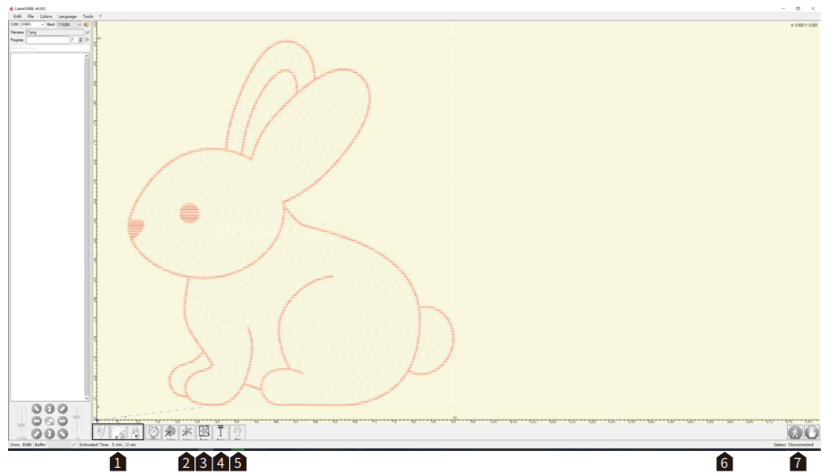 Genmitsu Jinsoku LC 40 Desktop Laser Engraver - LaserGRBL 1