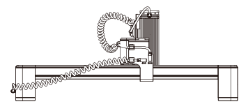 Genmitsu Jinsoku LC 40 Desktop Laser Engraver - Left View