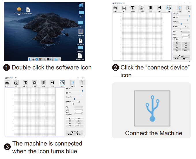 Genmitsu Jinsoku LC 40 Desktop Laser Engraver - Machine