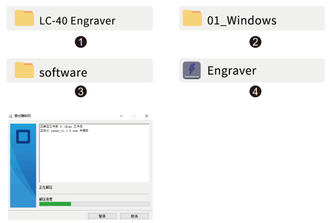 Genmitsu Jinsoku LC 40 Desktop Laser Engraver - Software