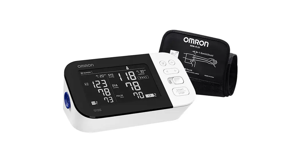 Omron Bp7450can 10 Series Wireless Upper Arm Blood Pressure Monitor User Guide