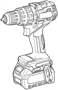 MAKITA GPH02 Cordless Hammer Driver Drill