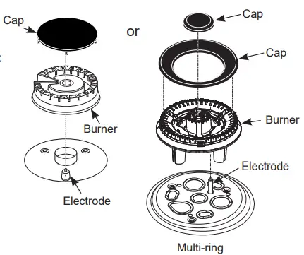 GE Profile PGP6036STSS 36 Inch Built-In Gas Cooktop with Dishwasher 12