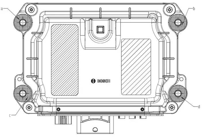 BOSCH CU 304 0510 Connectivity Control Unit - Mechanical Description 2