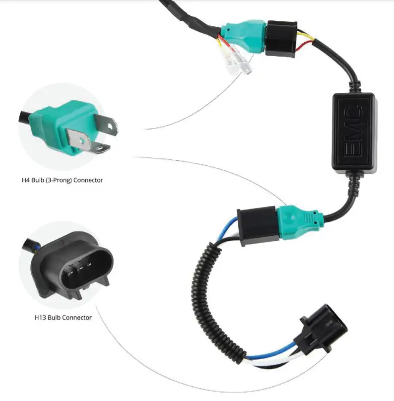 LUMEN SB Series 7” LED sealed beam headlamp - fig130