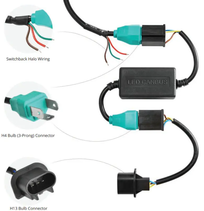 LUMEN SB Series 7” LED sealed beam headlamp - fig30