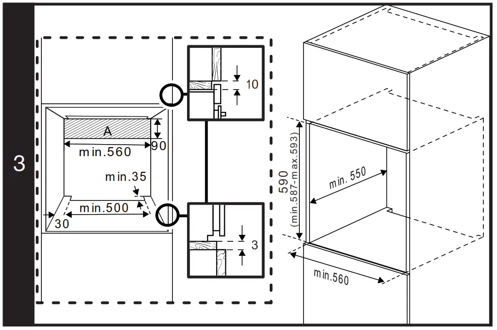 beko BBIS13400XC Multi-function Oven - 5