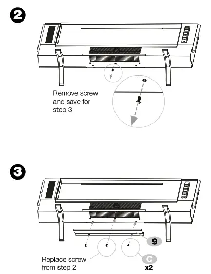 Dimplex SWM3520-EU Winslow 36-In Wall Mount Electric Linear Fireplace - 5
