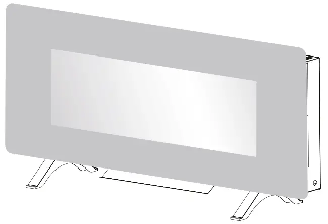 Dimplex SWM3520-EU Winslow 36-In Wall Mount Electric Linear Fireplace