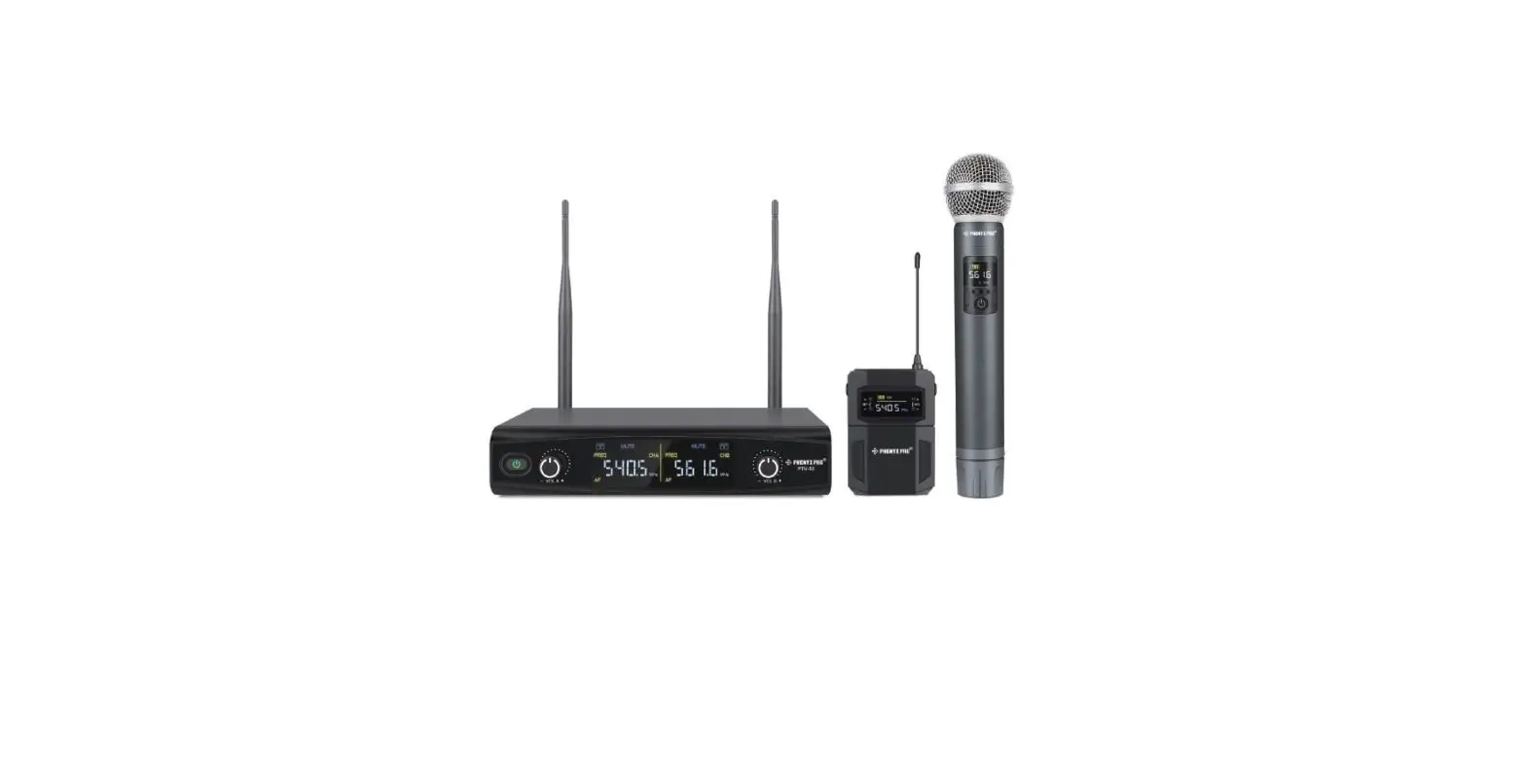 Phenyx Ptu-52 Dual Uhf Wireless Microphone System Owner's Manual Phenyx Ptu-52 Dual Uhf Wireless Microphone System Owner's Manual