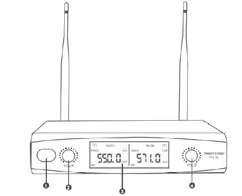 Phenyx PTU-52 Dual-UHF-Wireless-Microphone-System-fig- (4)