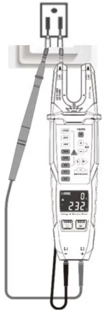 TRIPLETT VTC1000 Voltage and Current Tester with Phase Rotation Tester - fig3