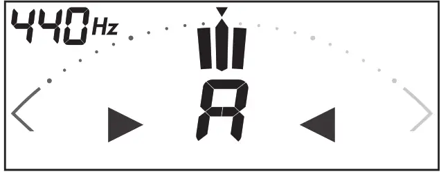 KORG PitchCrow G Clip On Tuner - Tuning