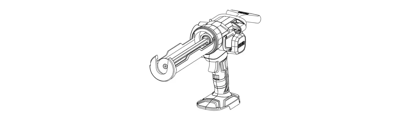 Ridgid R84044 18 Volt Caulk Gun User Manual