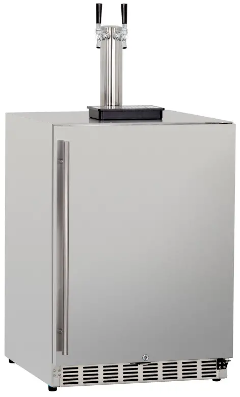 AMD Direct SSRFR 24DK Outdoor Kegerator - Figure 1
