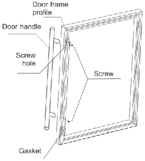AMD Direct SSRFR 24DK Outdoor Kegerator - original Position