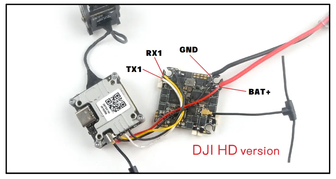 Electronic hardware connection diagram