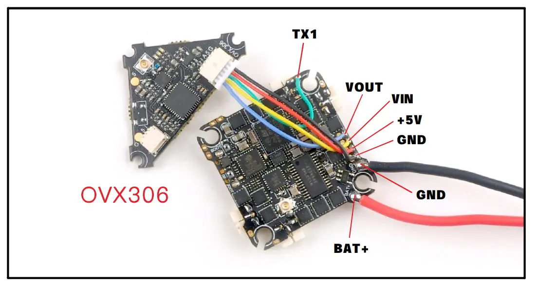 Electronic hardware connection diagram