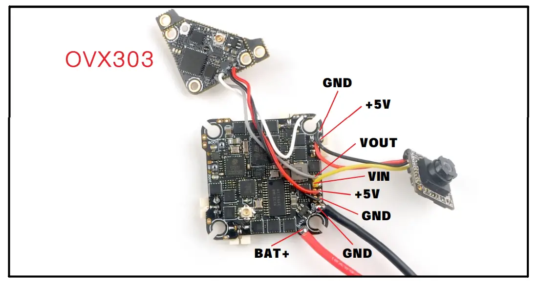 Electronic hardware connection diagram