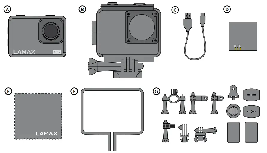 LAMAX X7.2 Action Camera - 1