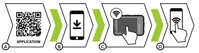 LAMAX X7.2 Action Camera - qr code