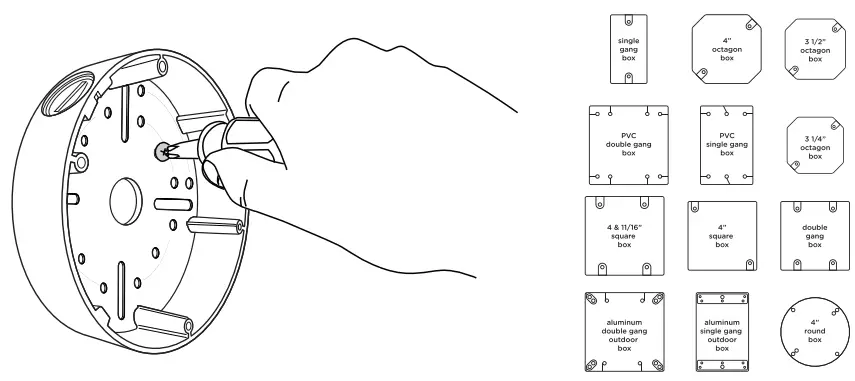 clinton-electronics-VX-Series-Vandal-X-Outdoor-Dome-Camera-Installation-FIG-3