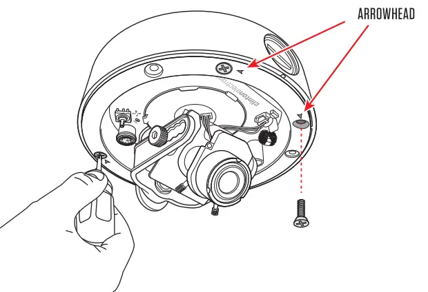 clinton-electronics-VX-Series-Vandal-X-Outdoor-Dome-Camera-Installation-FIG-6