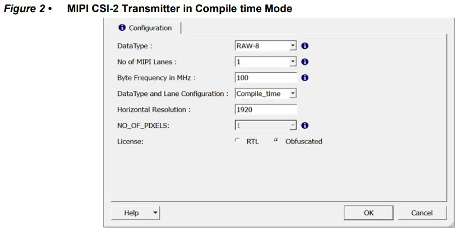 Microsemi UG0826 PolarFire MIPI CSI-2 Transmitter - Figure 2