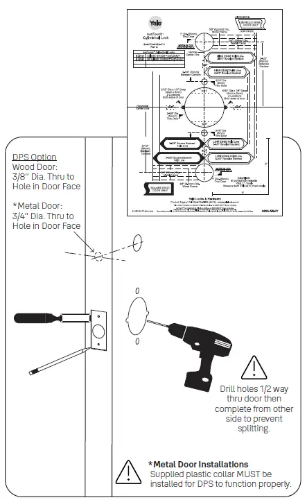 Yale-NTB610-Keypad-Access-Cylindrical-Lock-Touchscreen-FIG-4
