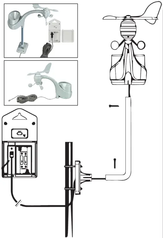 BRESSER Weather Station - Installing