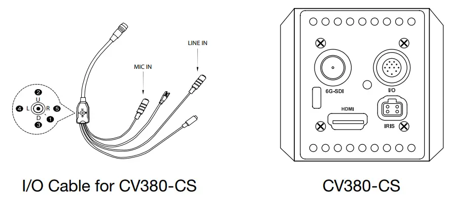 Marshall True 4k30 Compact Camera CV380-CS-1