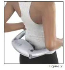 Homedics PAX-TL1 Tony Litters FREEDOM Massager - Back, Neck & Shoulder Massage Fig 2