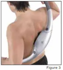 Homedics PAX-TL1 Tony Litters FREEDOM Massager - Back, Neck & Shoulder Massage Fig 3